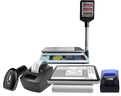 Касове обладнання TW-11 для магазину та торгівлі. POS термінал + принтер + сканер + принтер етикеток + ваги + програма + ПРРО + налаштування. Гарантія 12 міс.