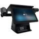 Умная касса 5-в-1 SHIVA-2 POS Windows для магазина. POS-терминал с экраном покупателя + встроенный принтер чеков + сканер штрихкодов + держатель для сканера и платежного терминала + ПО