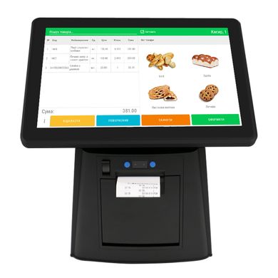 Готовый набор для автоматизации пекарни или кондитерской. POS-терминал с принтером + программа с ПРРО + весы