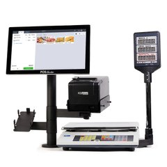 Кассовое оборудование для автоматизации кондитерской пекарни: POS терминал + Весы + Чековой принтер